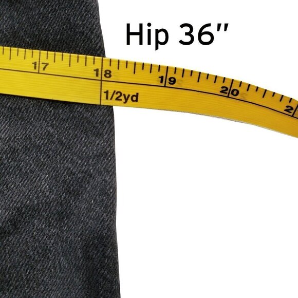 BDG Pull-On High Waisted Mom Short Black Denim Size XS - Picture 14 of 16